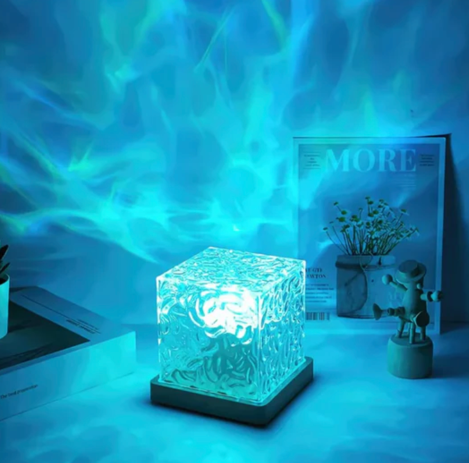 RGB Ocean Wave Projector Glow Light 16 Colors