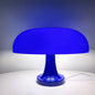 Orange Bedside Lamp for Bedroom Nightstand, Retro Mushroom Table Lamp