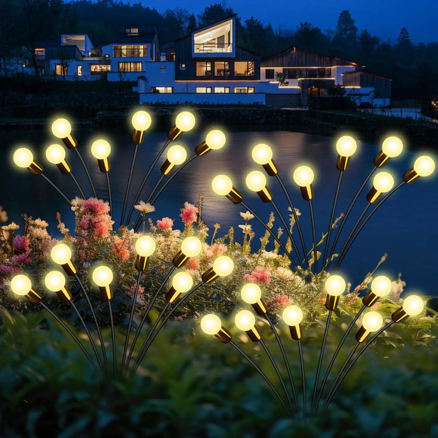 Solar Garden Firefly Lights