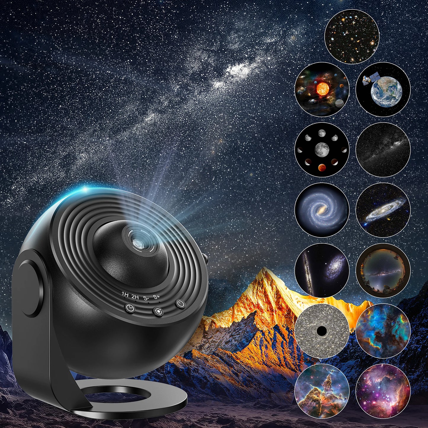 13 in 1 Galaxy Projector for Bedroom