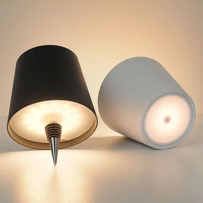 Wireless LED Bottle Lamp Type-C Charging Touch Control