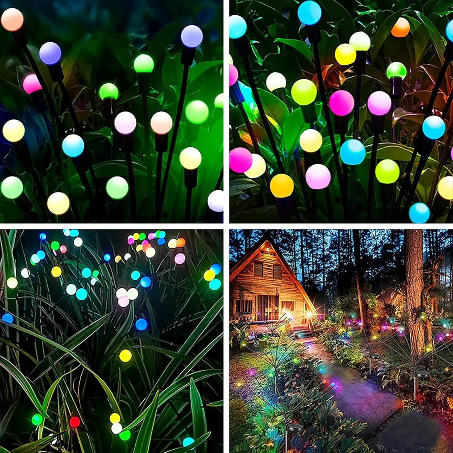 Solar Garden Firefly Lights