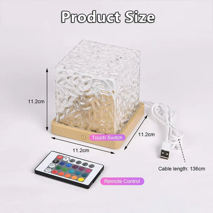 RGB Ocean Wave Projector Glow Light 16 Colors