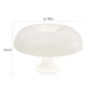 Orange Bedside Lamp for Bedroom Nightstand, Retro Mushroom Table Lamp