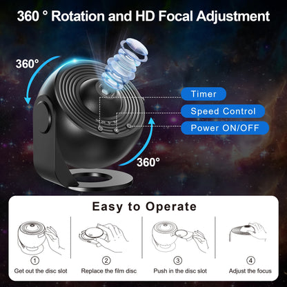13 in 1 Galaxy Projector for Bedroom