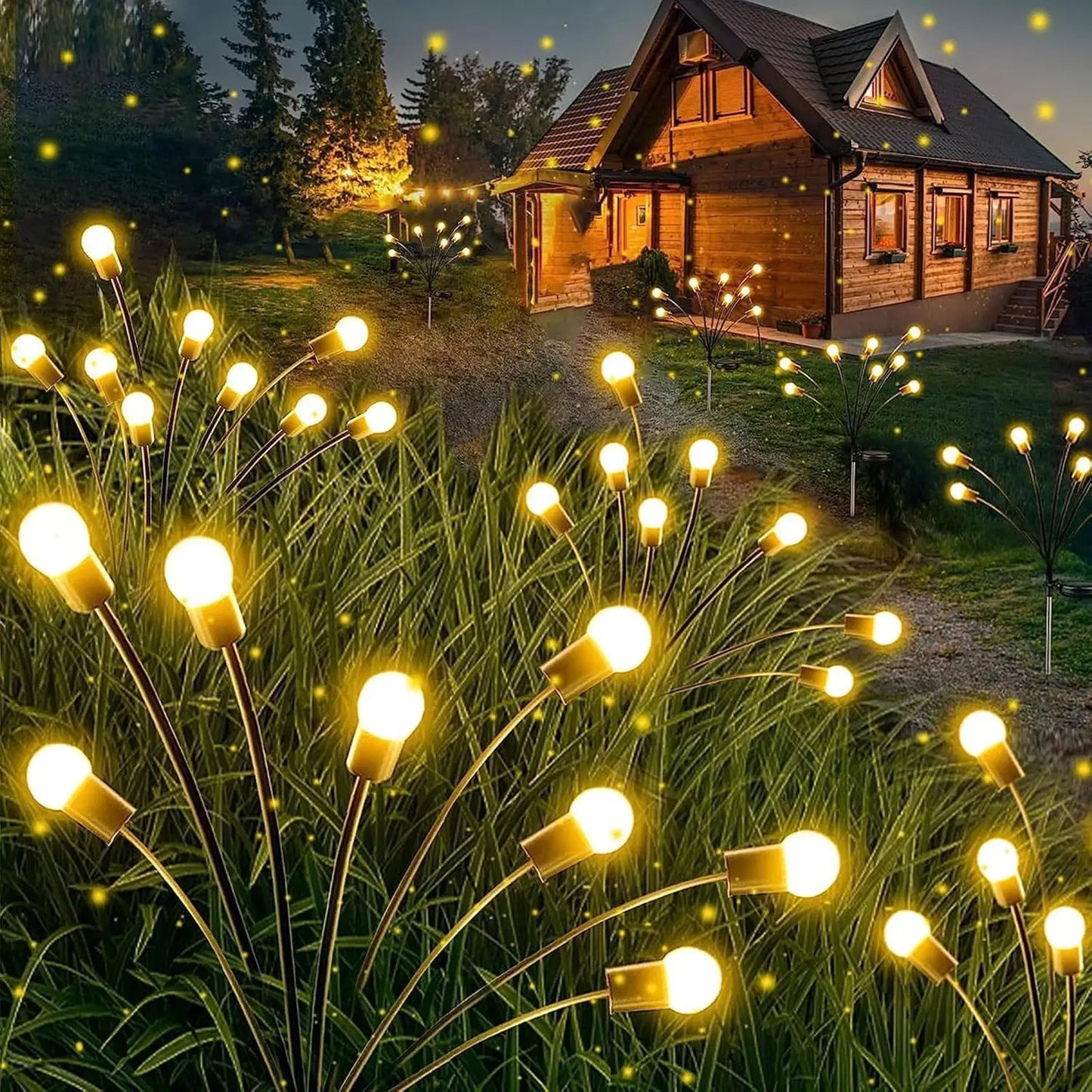 Solar Garden Firefly Lights