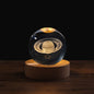 Aesthetic 3D Galaxy Crystal Ball Night Light