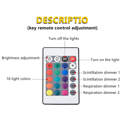 RGB Ocean Wave Projector Glow Light 16 Colors
