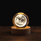 Aesthetic 3D Galaxy Crystal Ball Night Light
