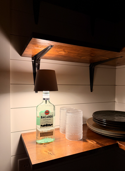 Wireless LED Bottle Lamp Type-C Charging Touch Control