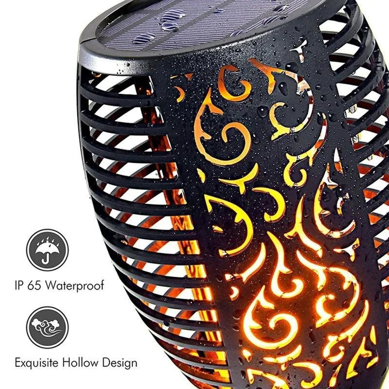 Solar Flickering Flame Torch Light