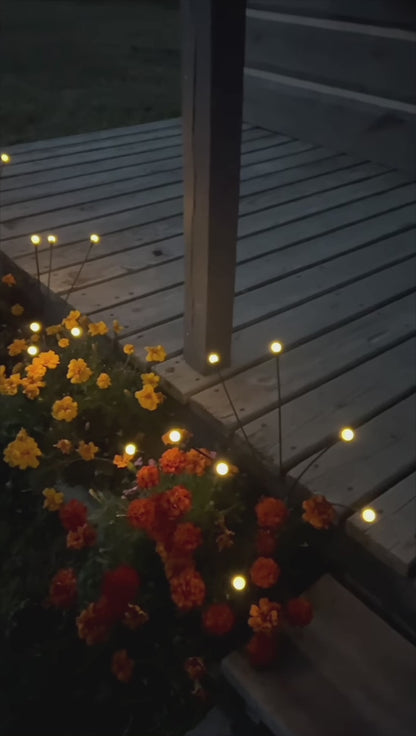 Solar Garden Firefly Lights